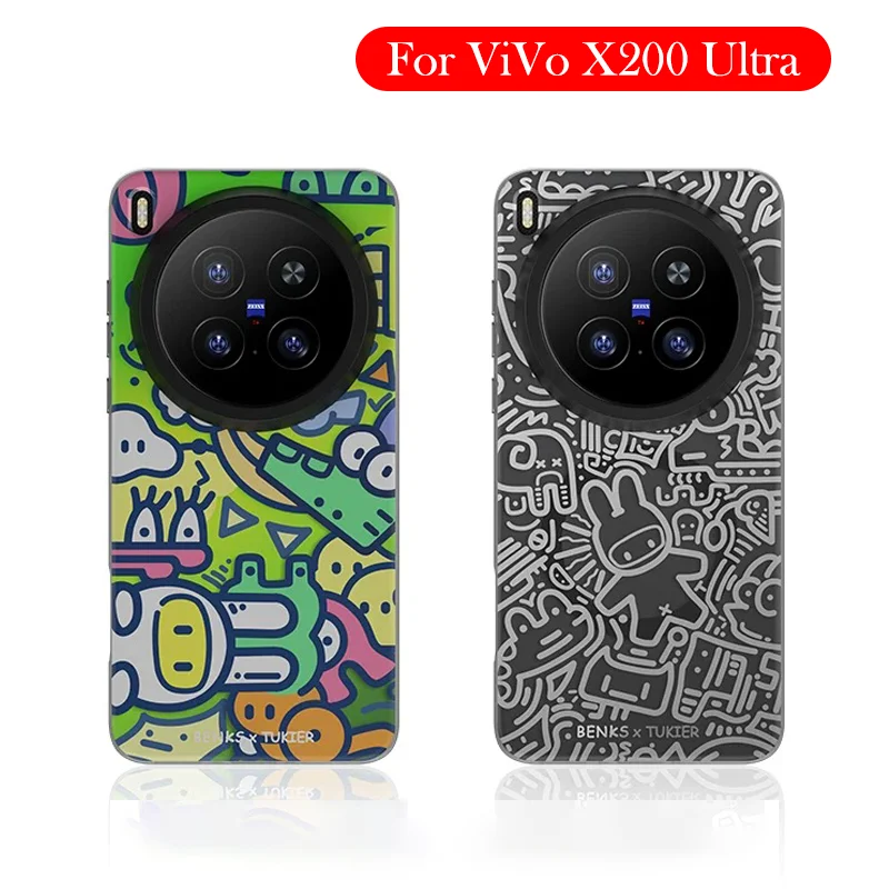 Benks Original Case For Vivo X200 Ultra 3D Anime Back Cover Case