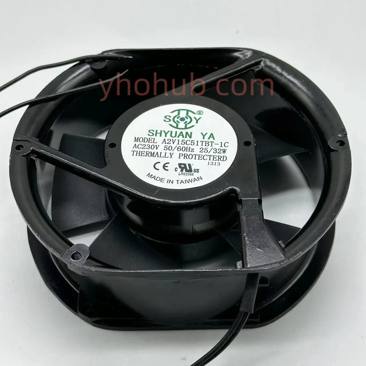 

Вентилятор охлаждения сервера SHYUAN YA A2V15C51TBT-1C AC 230 в 25/32 Вт 172x172x51 мм