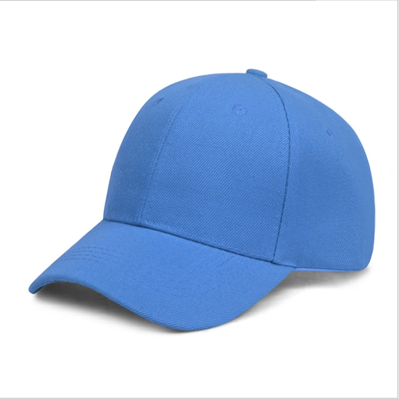 Solid Color Adjustable Unisex Spring Summer Dad Hat Baseball Cap Peaked Cap