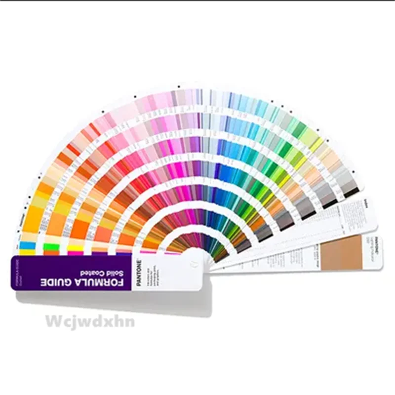 2Pcs Pantone Color Card 2161Color International Standard Pantone Universal Cu Color Card
