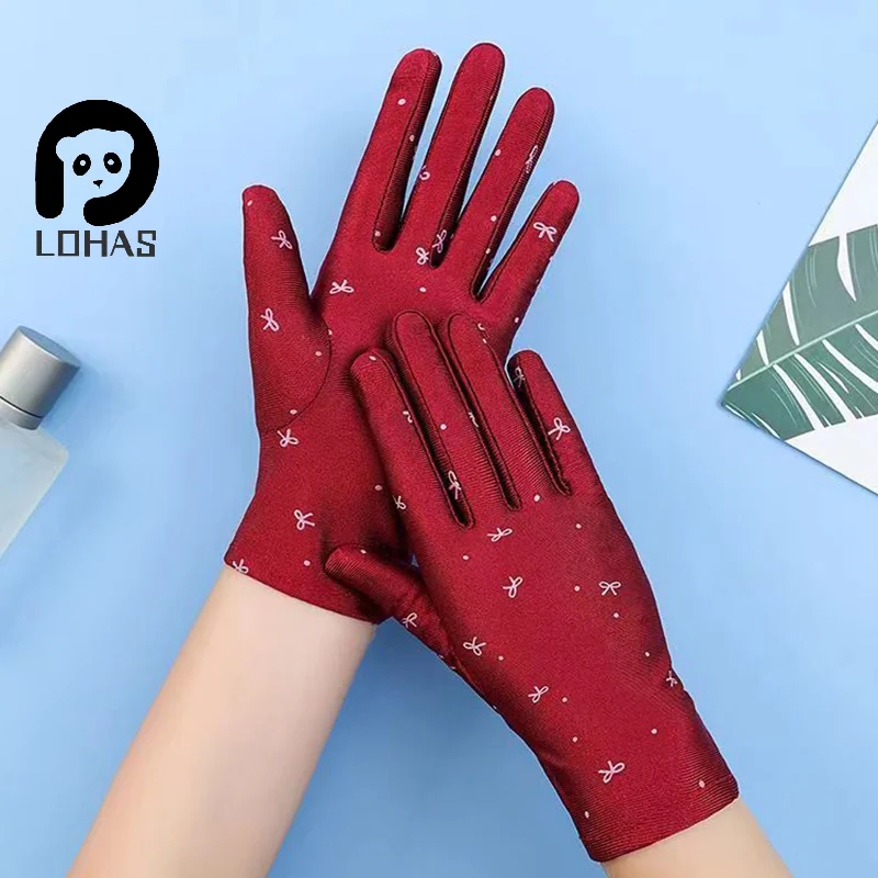 Breathable Women's Summer Driving Gloves with UV Protection