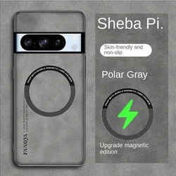 Soft PU Leather Magnetic Protective Back Cover Phone Case - Sleek and Stylish Protection for Pixel 6 (D)