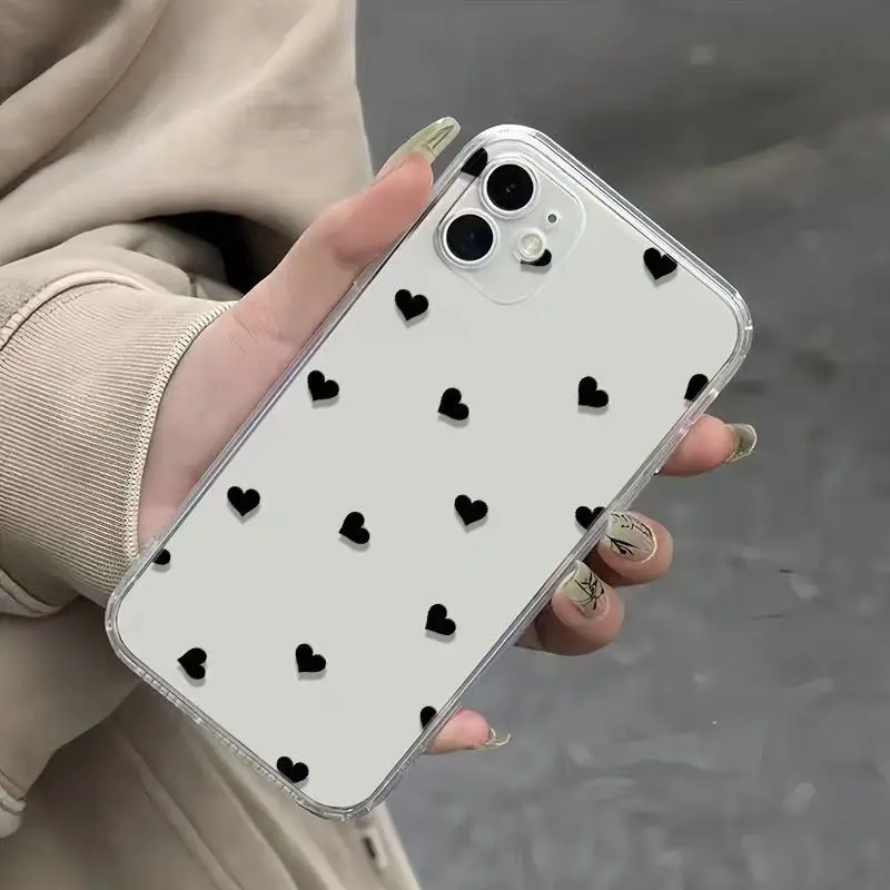 Elegant Transparent Shockproof Bumper Case - Clear Luxury Cover