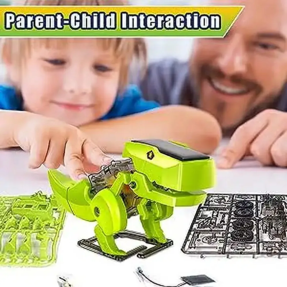 3-in-1 solar robot kit Solar Robot Kit, Robot Dinosaur Toys, STEM Projects for Kids, Building Games Toys for 8 9 10 11 12 Year Boys Girls