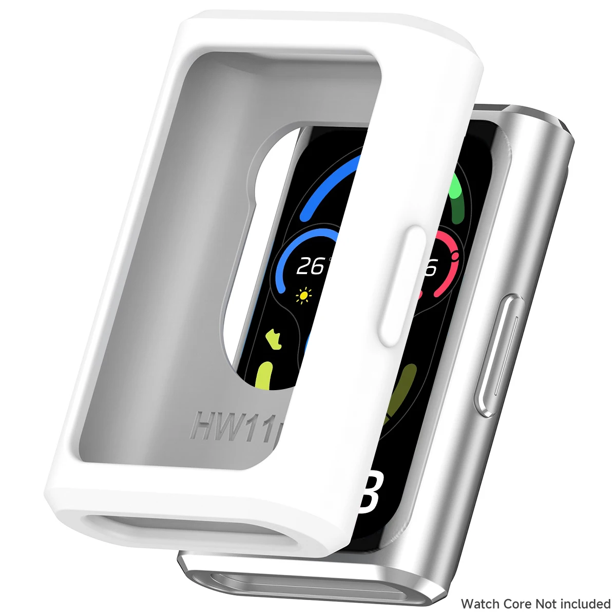 Silicone Protective Bumper Shell for Smartwatch - Anti-Drop Cover