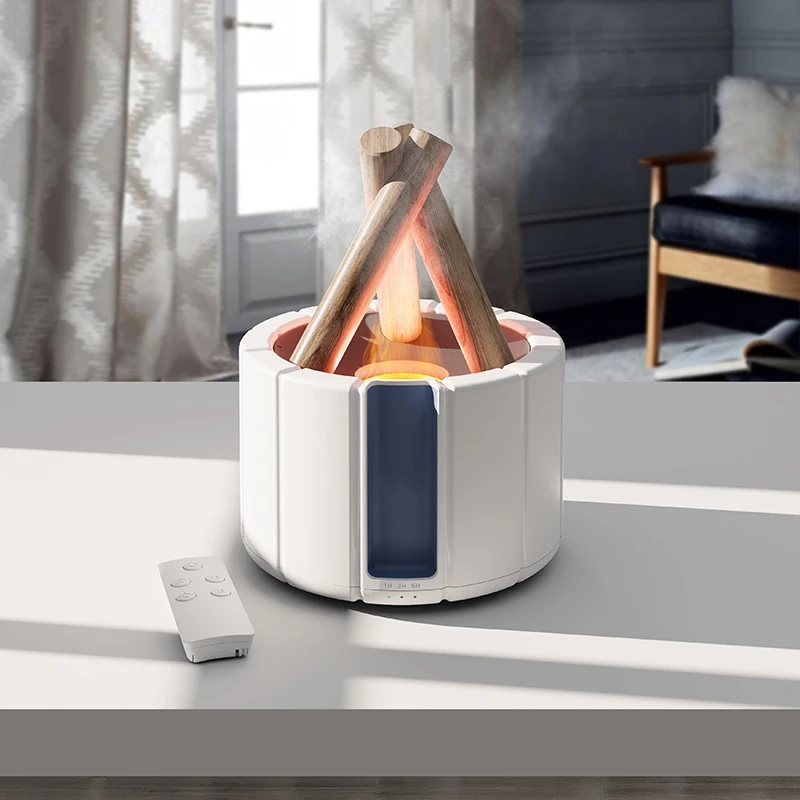 Dzaayediiy Bonfire Humidifier, 280ml Essential Oil Diffuser Flame Diffuser New Bonfire Aromatherapy Machine Flame Aroma Diffuser Essential Oil Diffuser for Home, Bedroom and Office Dzaayediiy Bonfire Humidifier, 280ml Essential Oil Diffuser Flame Diffuser New Bonfire Aromatherapy Machine Flame Aroma Diffuser Essential Oil Diffuser for Home, Bedroom and Office