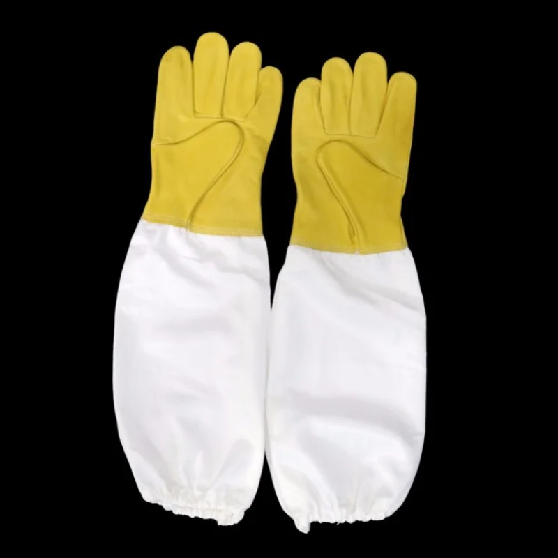 

Beekeeping gloves Sheepskin Gloves Anti-bee Anti-sting for Professional Apiculture Beekeeper Bee Keeping Tools 1 Pair