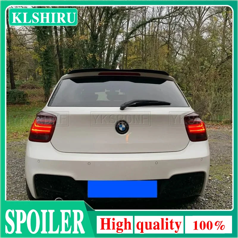 Spoiler Sul Tetto Posteriore Per Bmw Serie 1 2004-2011 E87 Spoiler Hatchback 120I 118I M135I 116I Abs Spoiler Laterale Per Ala Posteriore Dell'Auto