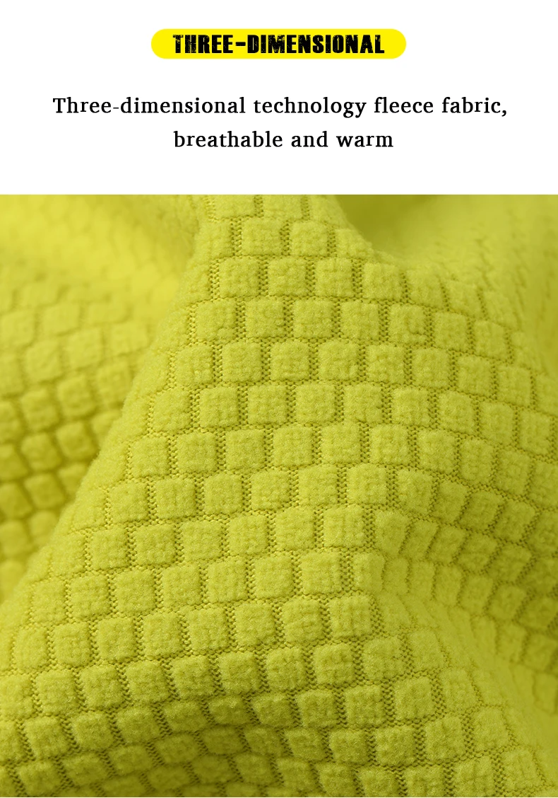 LNGXO Herren Damen Windjacke, wasserdicht, warm, Softshell-Fleecejacke, Unisex, Wandern, Klettern, Trekking, Outdoor-Regenmantel – Detail 6