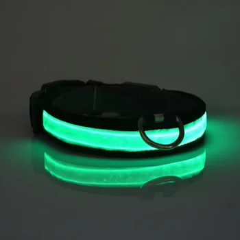 Waterproof  Light  Reflective Pet Adjustable Usb Type-C Recharge Luxury Led Luminous Collar For Dog 3