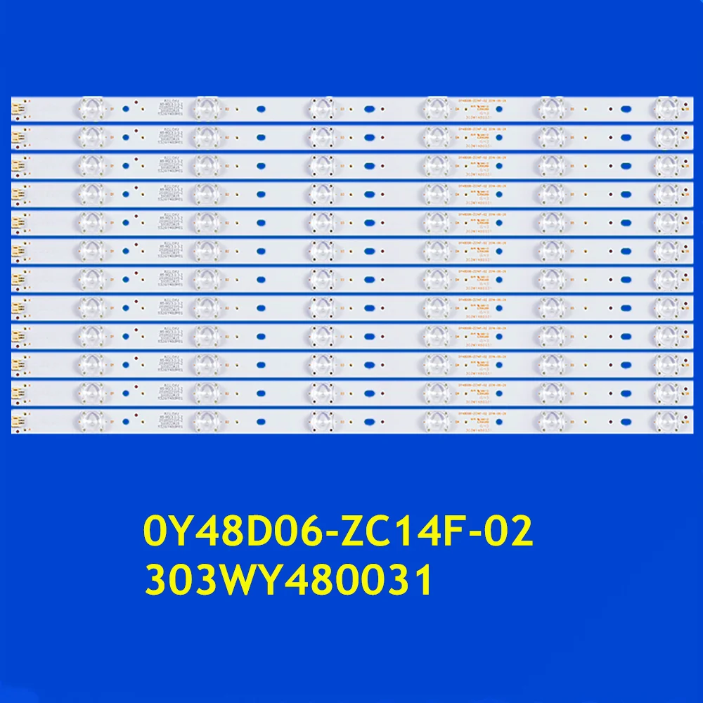 12pcs LED Backlight Strip for LE48D19S1 LE48D19S LE48D19S-UD 303WY480031 0Y48D06-ZC14F-02