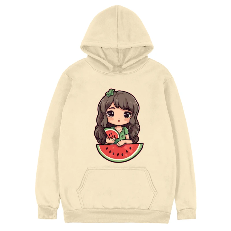 

Cute Watermelon Hoodies for Men Women Cartoon Printing Y2k Sweatshirts Oversized Hoodie Streetwear camisa