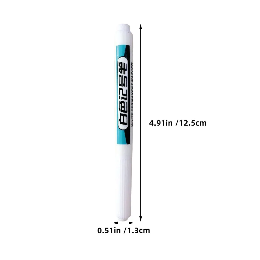 10Pcs 다목적 영구 마킹 펜 목공 건축 금속 표면용 부드러운 유성 잉크 깊은 구멍 목수용