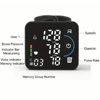 Bluetooth Voice Wrist Blood Pressure Monitor USB Rechargeable Large Display Tonometer Digital Sphygmomanometer baumanometer 4