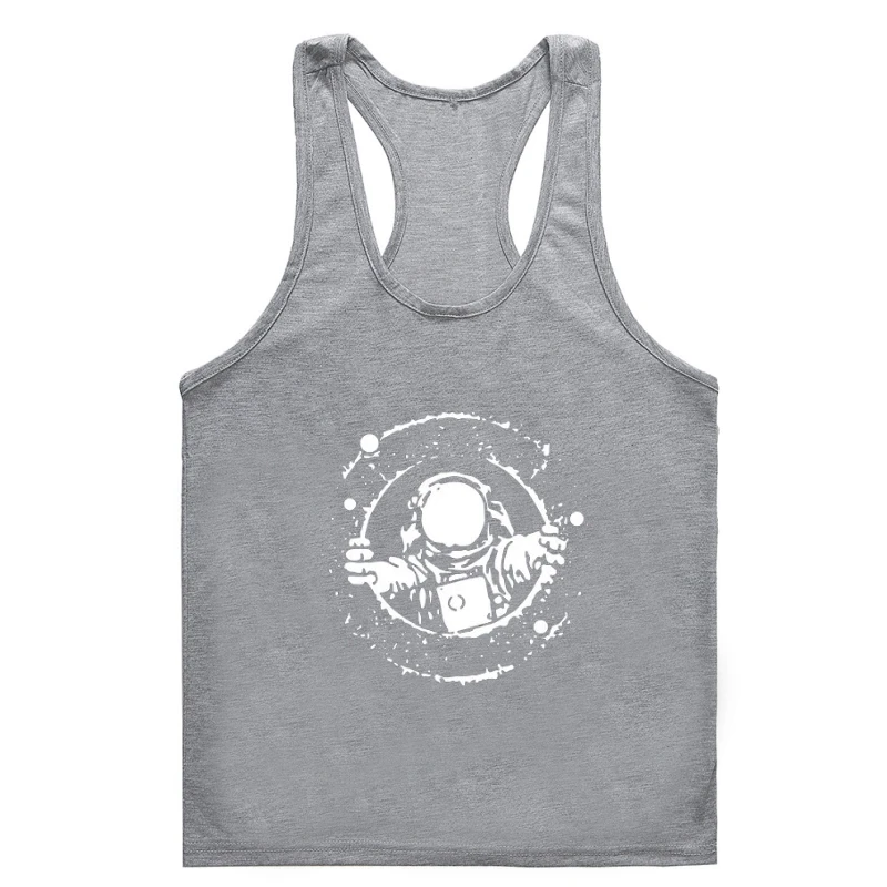 

COOLMIND 100% cotton sleeveless o-neck men tank Gym t-tank top mencasual summer men Gym t-tank top mencool loose tank Gym t-tank