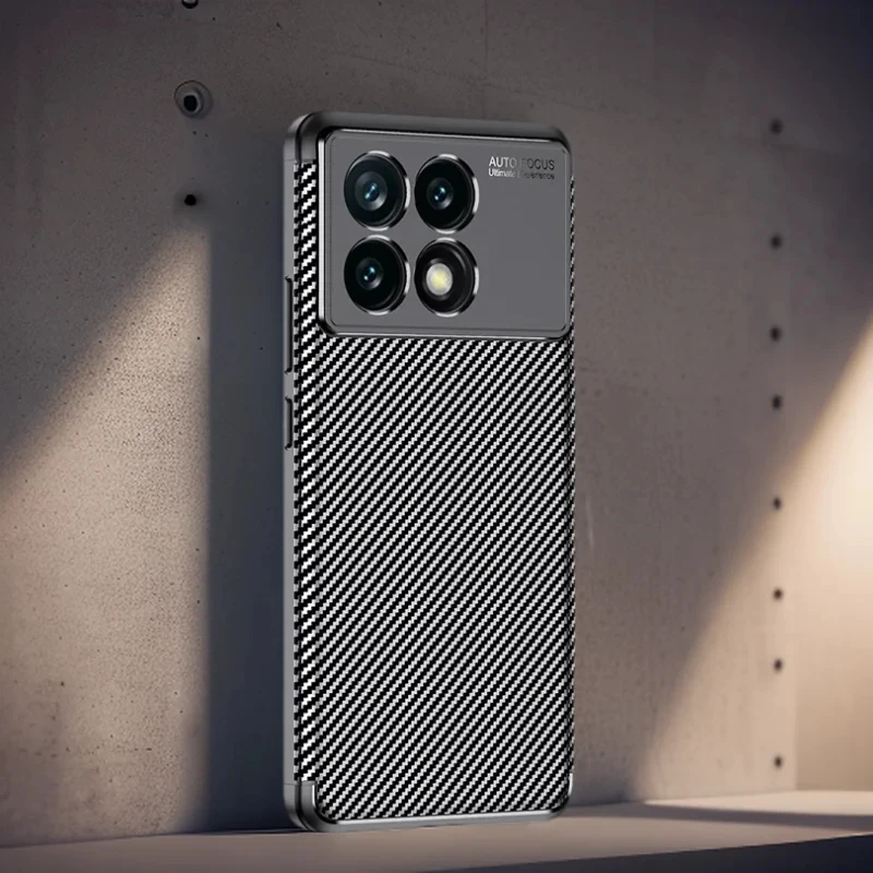 Per Xiaomi Poco X6 Pro Case Poco X6 Pro Cover Antiurto Silicon Luxury Tpu Cover Posteriore Protettiva Per Telefono Xiaomi Poco X6 X6 Pro 5G