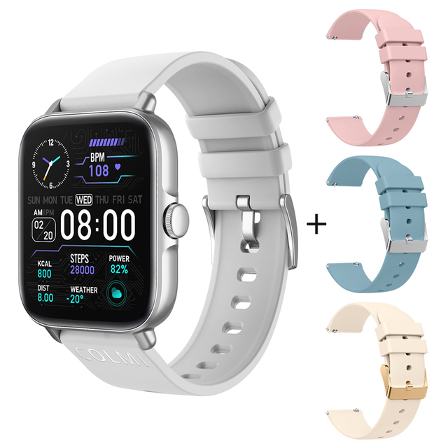 P28 PLUS Sport Smart Watch Men Women Waterproof Bluetooth Dial Call Fitness Smartwatch Heart Rate Tracker Watch for Ladies