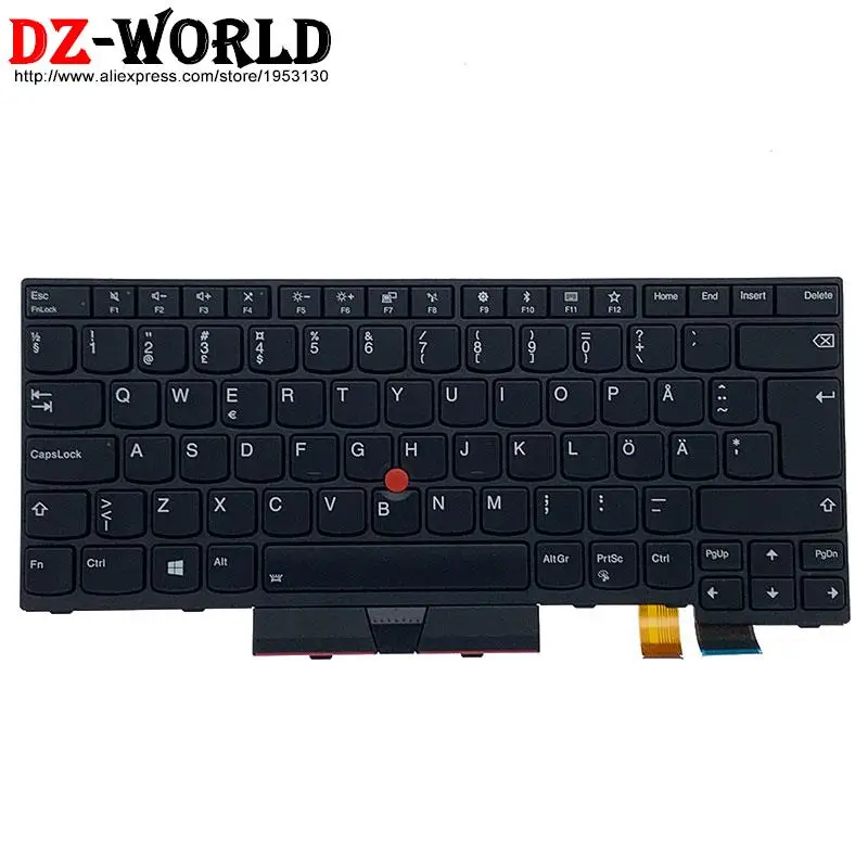 Ndc be it bg no se tr nl Teclado Backlight para Lenovo Thinkpad T470 T480 A475 A485 Laptop Turco Brasileiro Dinamarquês br uk dk - Imagem 2