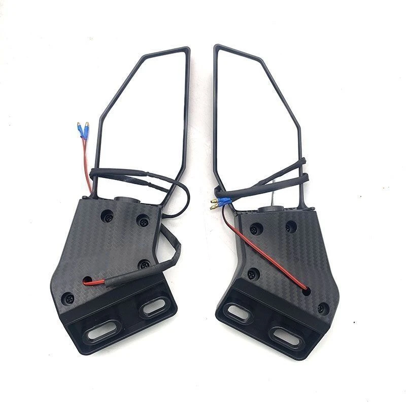 야마하 닌자400 혼다 두카티 GSXR250 CFMOTO 250SR 베넬리용 오토바이 후방 거울 사이드 미러 LED 신호등 포함