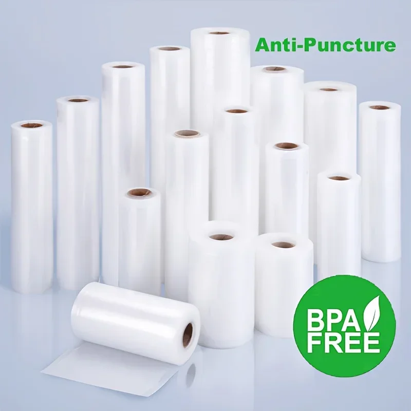 Heavy Duty Vacuum Sealer Bags For Food Preservation Vacuum Packaging Rolls Bags For Food 1 Roll