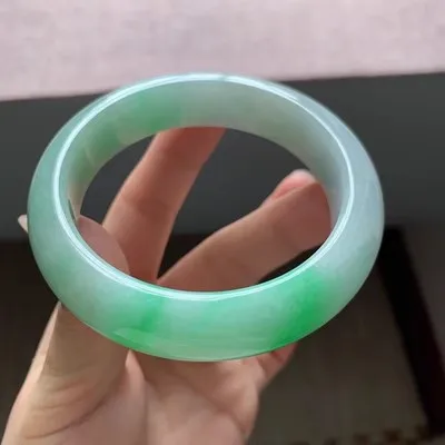 

Браслет из натурального нефрита, 54-62 мм