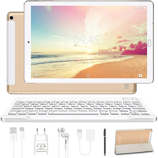 Global Version Yestel X2 Tablet 10.1 Inch Octa Core 4+64GB 8000 mAh Tablete  PC 120Hz 2.5K LCD Display Gold Tablet Android 12 - AliExpress