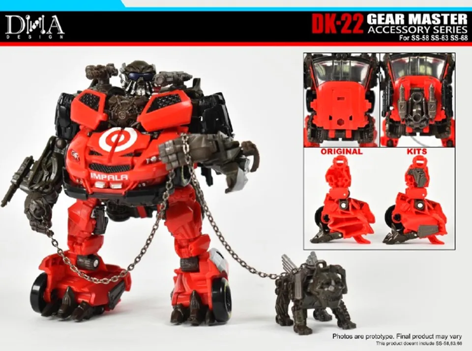トランスフォーマー SS-50 ロードバスター + DK-22 アドオンセット