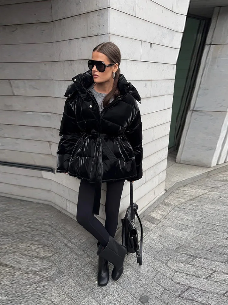 Winter Glossy Cotton Jackets 2