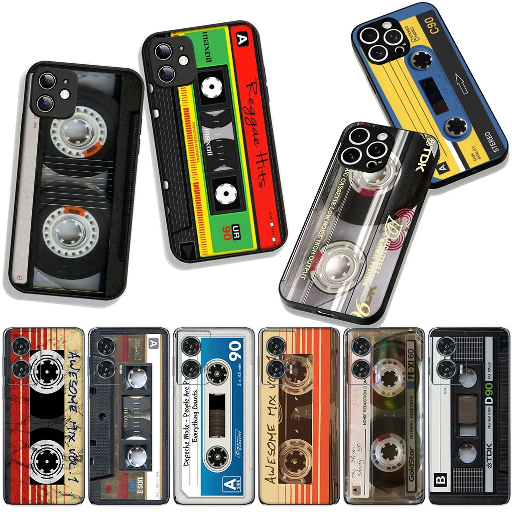Retro Cassette Tape Phone Cover