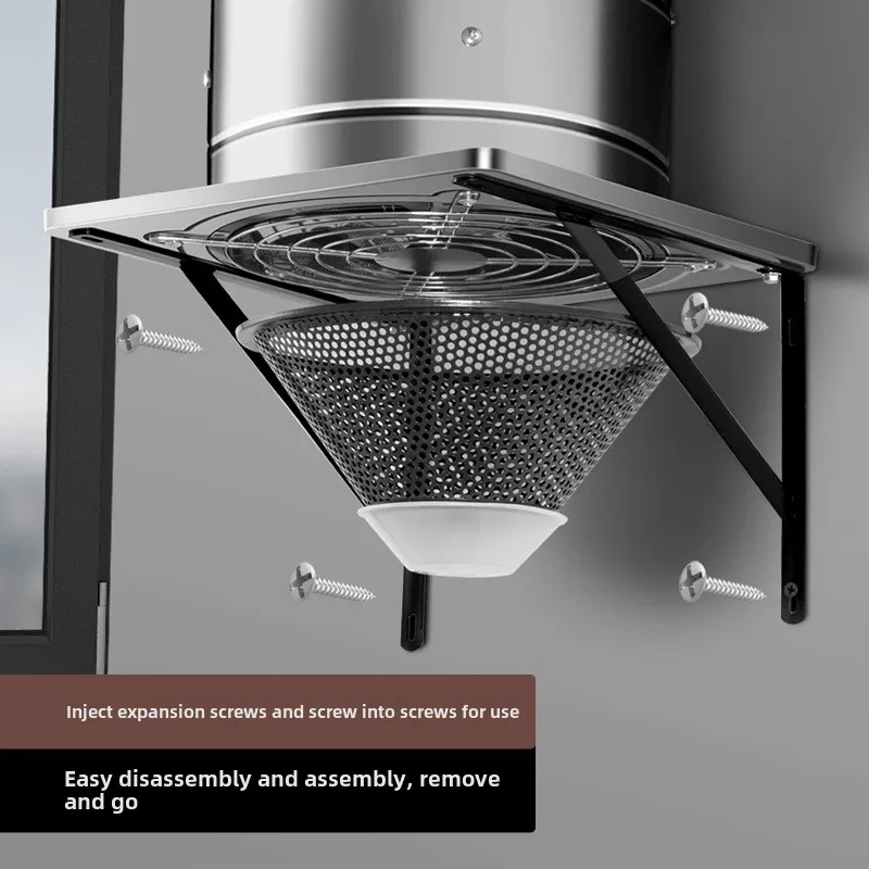 6/8 بوصة النازع مروحة تهوية العادم منفاخ الهواء عا...