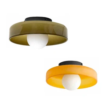 Vintage Glass Ceiling Light 1