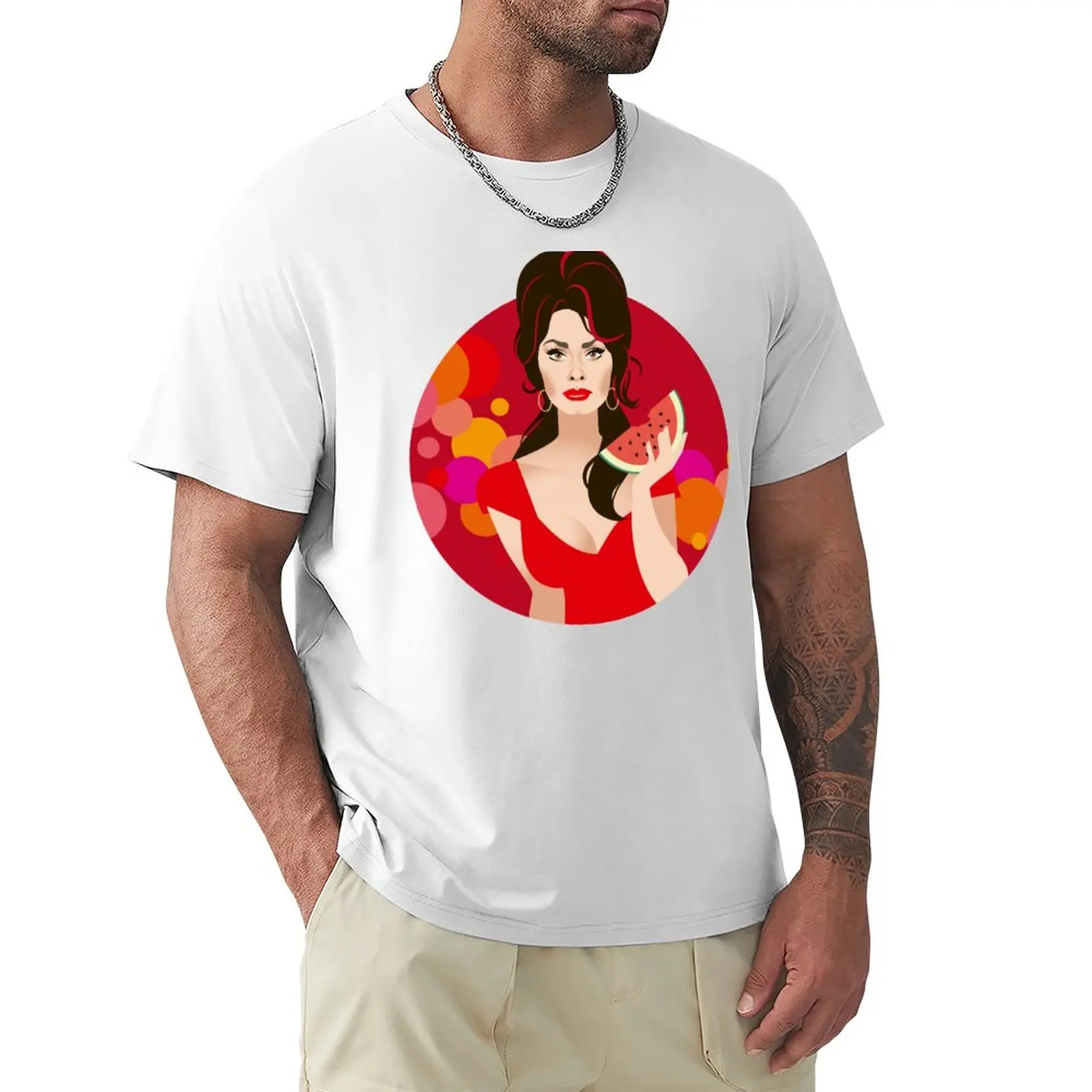 

Watermelon T-Shirt heavyweights cute tops Short sleeve tee black t shirts for men