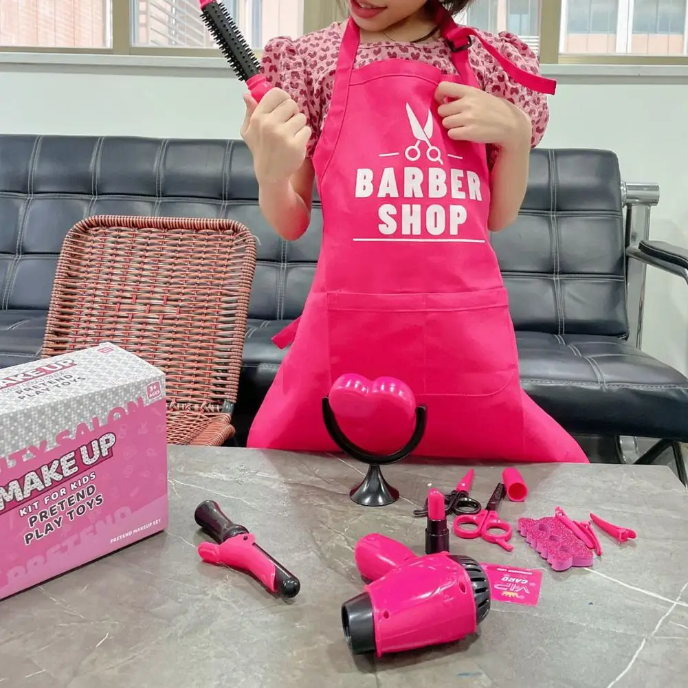 

Ювелирная Сумочка для девочек, Парикмахерская, игрушка для парикмахерской, ролевые игрушки, искусственные волосы для маленьких девочек, Забавный игровой домик для ролевых игр из 15 предметов