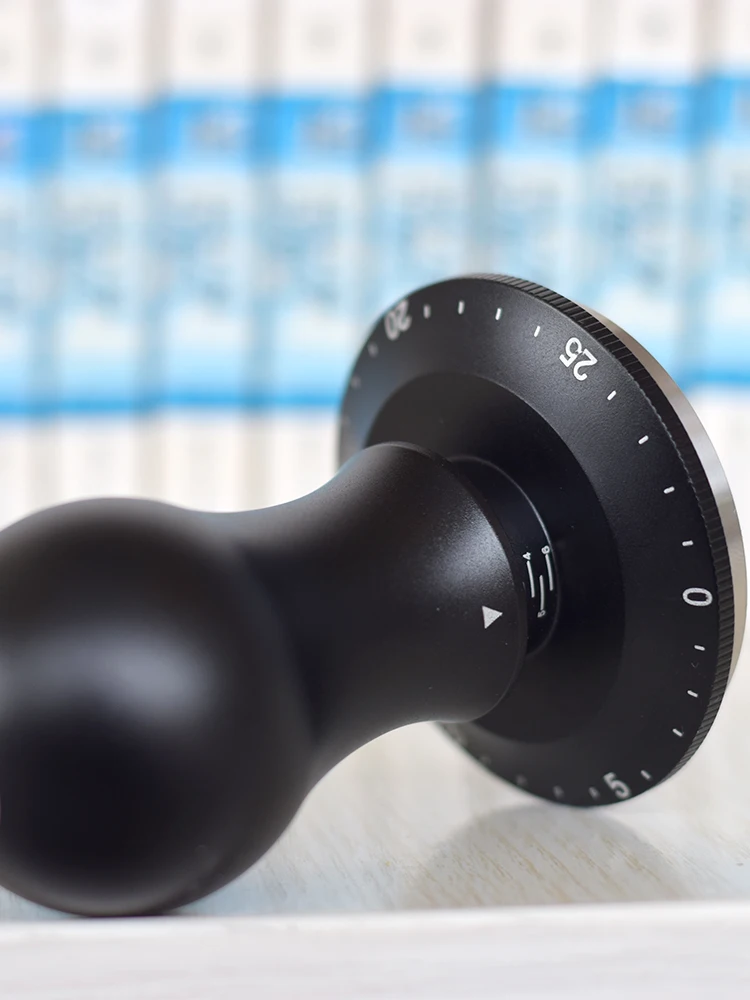 Espresso Tamper Jaffee 58.5mm flat/waffle Adjusted No Pressure Deviation Digital Indicator Panel