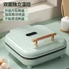 Electric baking pan, multi-functional household double-sided heating breakfast machine 1