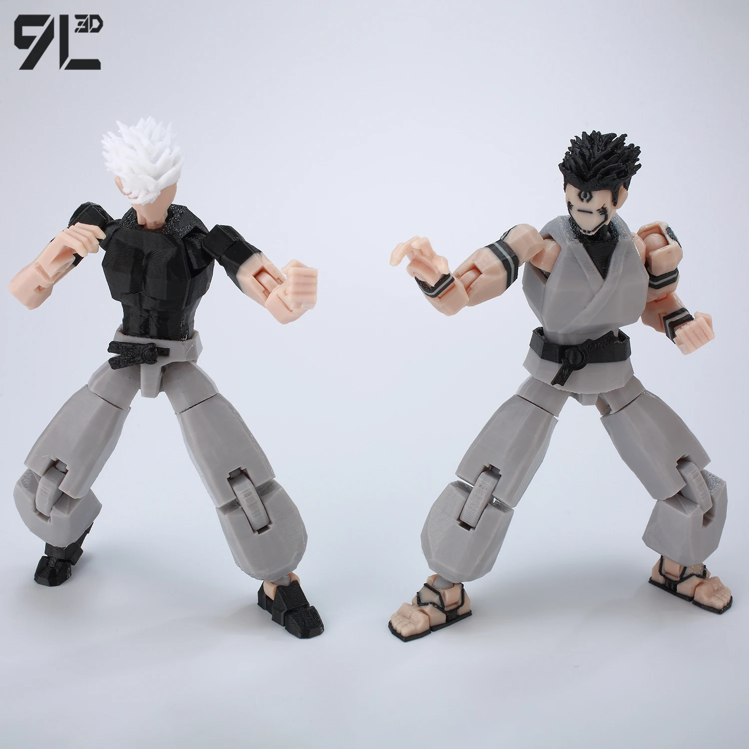 9L3D Titan13 Shapeshift Cursed Figure - DIY Assembly Multi Jointed