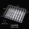 Clear 24/40 Grid Lipstick Stand Case Makeup Organizer Storage Box Lipstick Display Stand Holder Cosmetic Jewelry Organizer Box 1