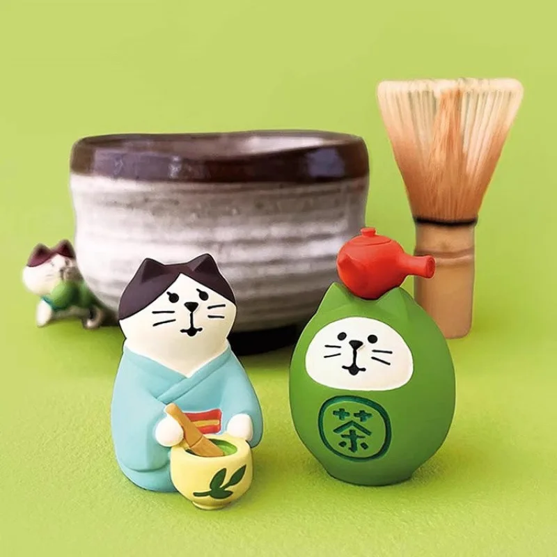 Matcha Series Miniatures: Cute Cat DIY Ornament