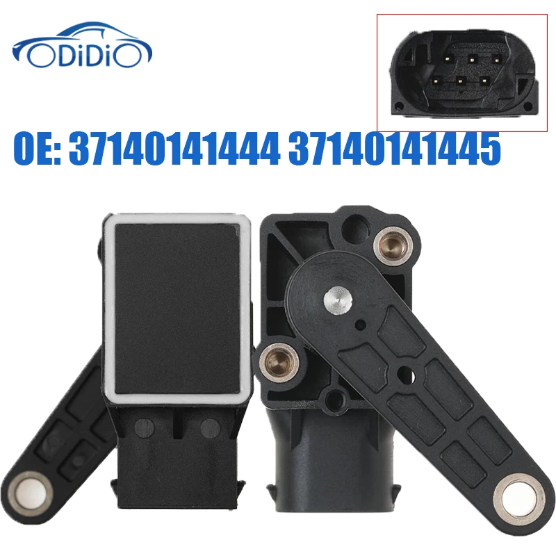 ODIDIO 37140141444 Front 37140141445 Rear Height Level Sensor for BMW E39 E46 E60 E61 E65 E66 E67 E83 E85 E86 E89 X5 Z4 X3