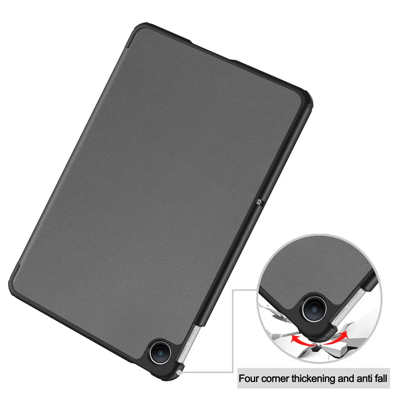 Tri-Fold Wake Sleep Magnetic Stand Cover