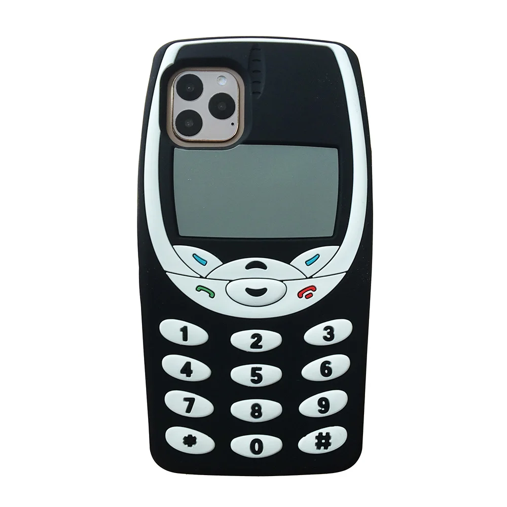 Black Old Phone