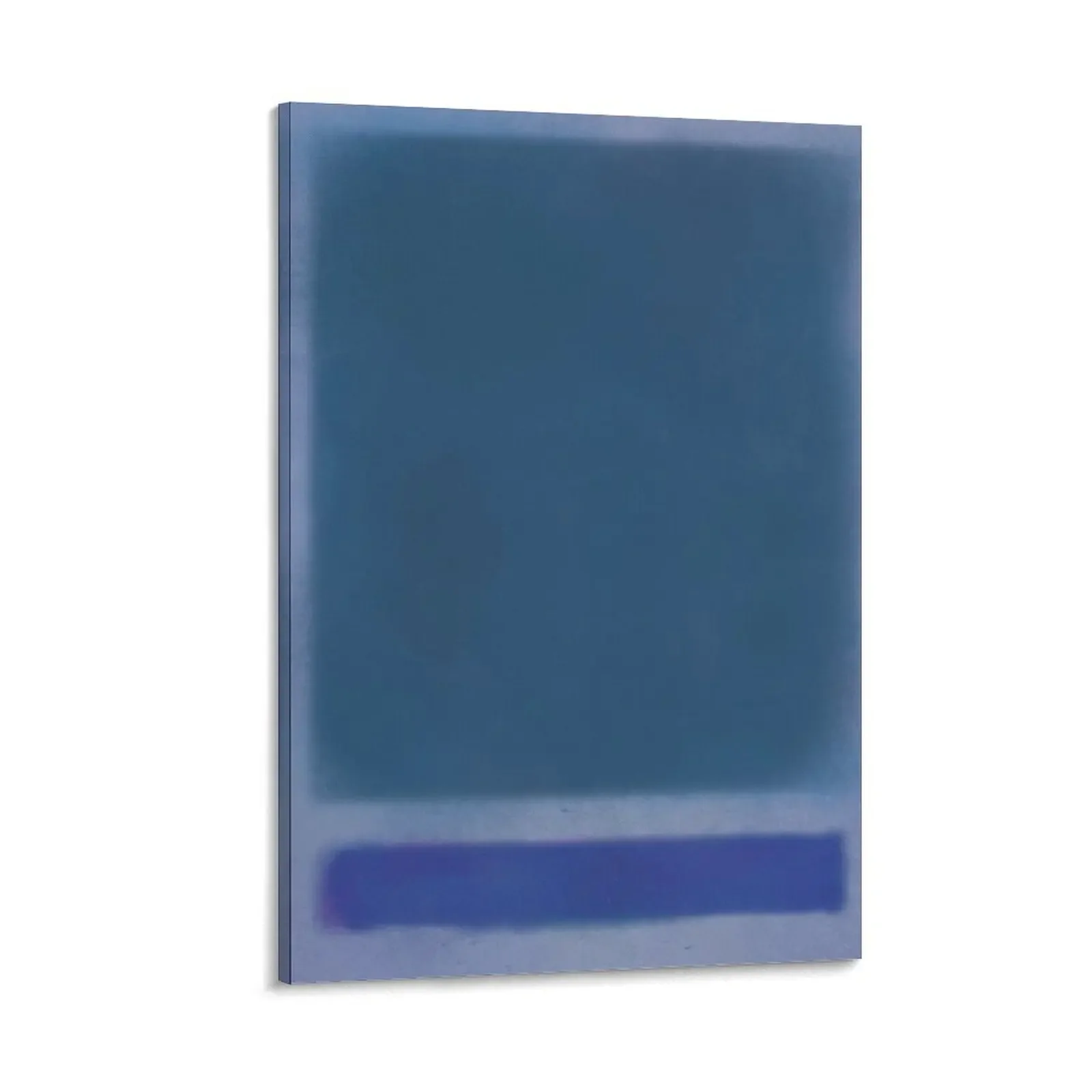 

Blue Abstract Rothko Inspired Canvas Painting Decoration decorative wall canvases room decoration accessories