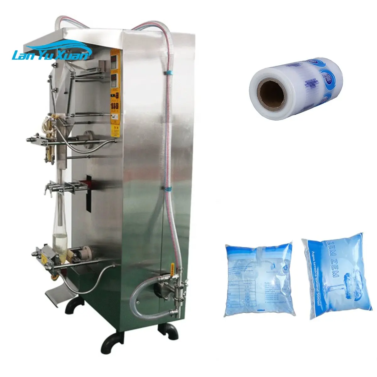 

Factory Price Automatic Plastic Bag Sachet Liquid Water Pouch Filling Sealing Packing Packaging Machine