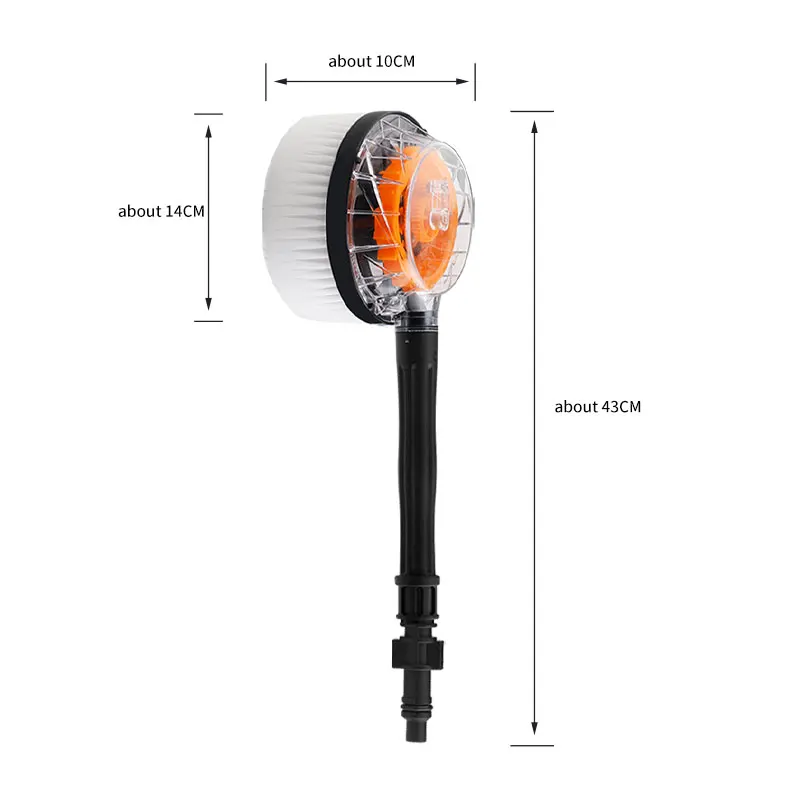 Car Wash Accessories Brush For High Pressure Washer Cleaning Vehicle Body Hub Brush For Karcher Lavor Car Detailing 2