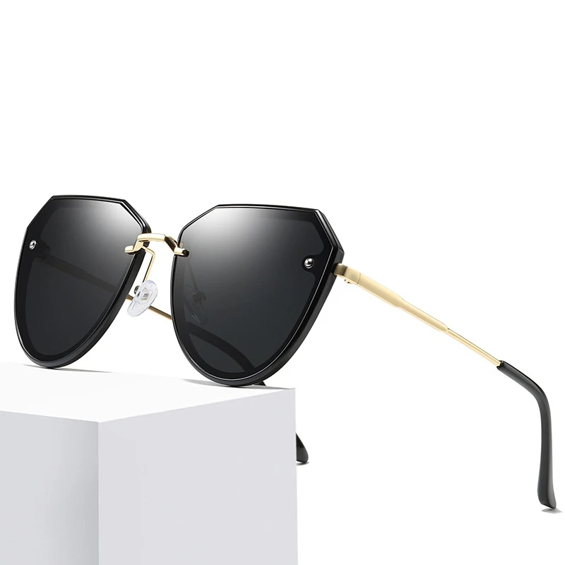 

Fashion Women Polarized Sunglasses Frame New Female Stylish Quality Sunglasses Shaes Multi Colors Woman Sunshades 201992