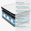 10 Inch Full Memory Foam Mattress with Innerspring Hybrid, Full Size Mattress in A Box Pressure Relief & Supportive Mattress 2