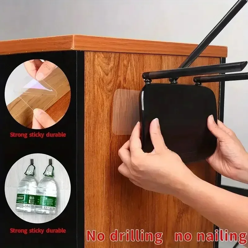 100 قطعة شريط نانو قوي مزدوج الجوانب شفاف مقاوم لل...