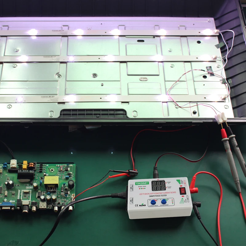 TKDMR-LED TV Backlight Tester, Smart-Fit Manual Tester Tensão