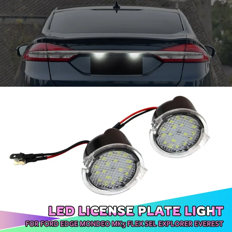 

Car Led Under Side Rearview Mirror Puddle Light for Ford F-150 Mondeo MK5 Edge Fusion Explorer Flex Taurus Mustang Light