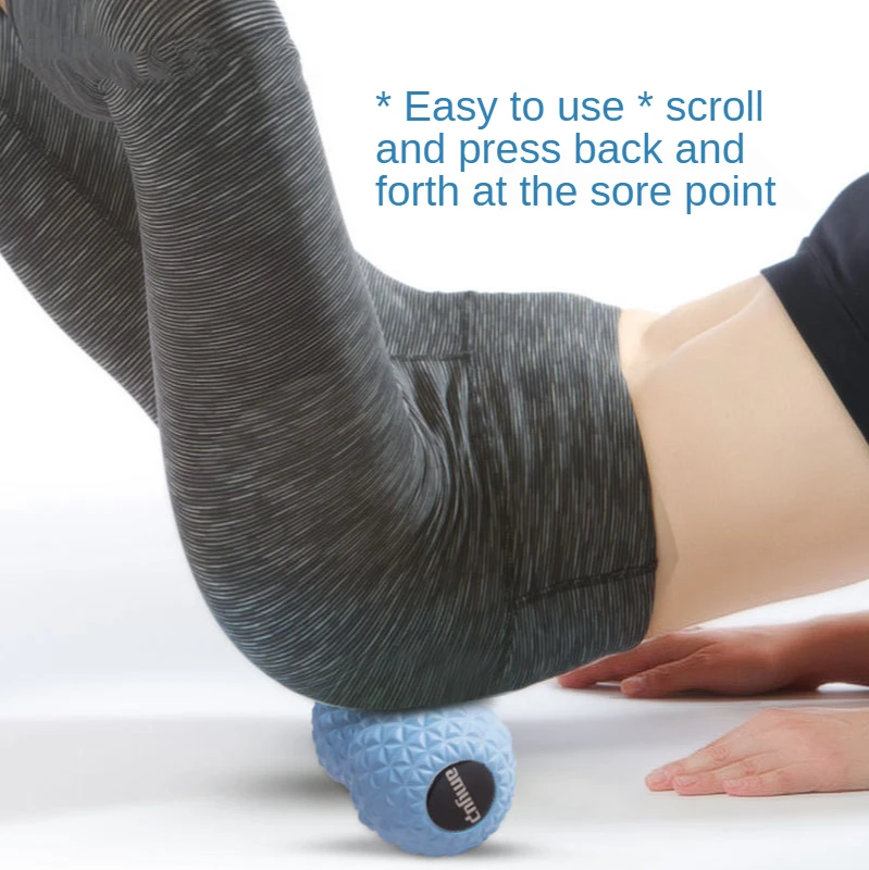 Peanut Massage Ball Double Lacrosse Mobility for Physical Therapy